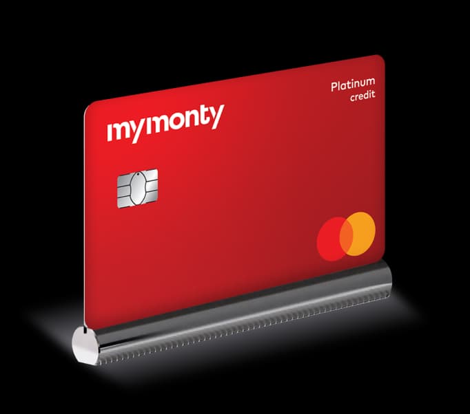 Platinum Credit Card Red